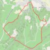 Trace GPS Boucle du coteau - Pouillé, itinéraire, parcours
