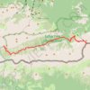 Trace GPS Via-Alpina R45-R46 - Meiler Hutte - Knorr Hutte, itinéraire, parcours