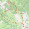 Trace GPS Saint-Roch, itinéraire, parcours