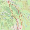 Trace GPS Pène Sarrière - Face est, itinéraire, parcours