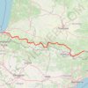 Trace GPS Trans Pyrénées moto_1, itinéraire, parcours