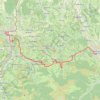 Trace GPS Chemin du Piemont de Bagnères de Bigorre à Lourdes, itinéraire, parcours