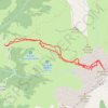 Trace GPS Mont Charvin Combe Ouest (Borns-Aravis), itinéraire, parcours
