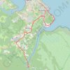 Trace GPS 🚴 Trace ,boucle Cayenne a Roura, itinéraire, parcours