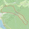 Trace GPS Tour de la Vallée de Belbriette, itinéraire, parcours