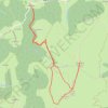 Trace GPS Montagne de Sulens, itinéraire, parcours