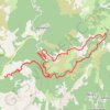 Trace GPS Pistes de Zipitoli - Bastelica, itinéraire, parcours