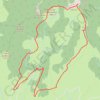 Trace GPS Boucle de la cascade du Faillitoux, itinéraire, parcours