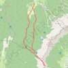 Trace GPS Le Rocher du Playnet depuis Corrençon, itinéraire, parcours