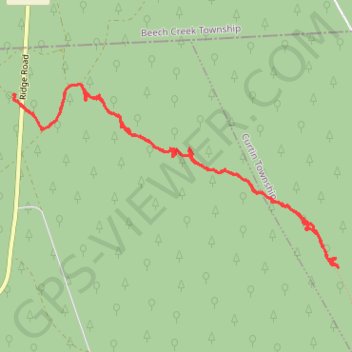 Trace GPS Edy Lick Trail, itinéraire, parcours