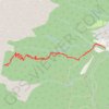 Trace GPS Col Vert par Saint Paul de varces, itinéraire, parcours