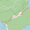 Trace GPS South Coast Track - Rocky Bay - South Cape Bay, itinéraire, parcours