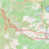 Trace GPS Sur les hauteurs de la Côte Vermeille depuis Banyuls-sur-mer, itinéraire, parcours