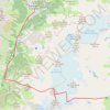 Trace GPS Dôme de l'Arpont en traversée depuis le refuge de l'Arpont jusqu'à Pralognan, itinéraire, parcours
