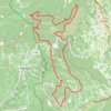 Trace GPS Cirque de Saint-Amand, itinéraire, parcours