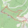 Trace GPS Le Ruisseau d'Alloix - Montalieu, itinéraire, parcours