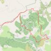 Trace GPS Boucle Monte Tolu Olmi (chene), itinéraire, parcours