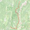 Trace GPS Du Col de Rousset à Corrençon-en-Vercors, itinéraire, parcours