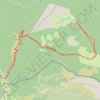 Trace GPS Pic de Monbula Vallée de Férrières Pyrénées, itinéraire, parcours