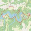Trace GPS Marche à Esch-sur-Sûre, itinéraire, parcours