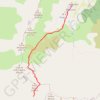 Trace GPS Asco - Cirque de la Solitude, itinéraire, parcours