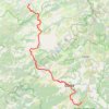 Trace GPS GR20 De Calenzana à Vizzavona (Haute Corse), itinéraire, parcours