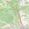 Trace GPS Sospel - Menton, itinéraire, parcours