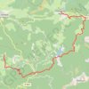 Trace GPS Tour du Haut-Languedoc, j5, Fraisse-sur-Agout - Le Soulié, itinéraire, parcours