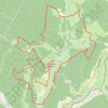 Trace GPS Rando en forêt des Bertranges - Saint-Aubin-les-Forges, itinéraire, parcours