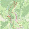 Trace GPS Erezée - Province du Luxembourg - Belgique, itinéraire, parcours