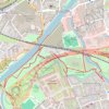 Trace GPS Promenade du bord de Deûle et des remparts - Saint-André, itinéraire, parcours