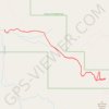 Trace GPS Lost Horse Mine, itinéraire, parcours