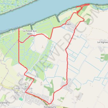 Trace GPS Olerando 2019-05-05 après-midi - Fort Lupin, itinéraire, parcours