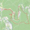 Trace GPS Monthermé - Naux, itinéraire, parcours