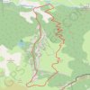 Trace GPS Canyon d'Ehujarre en boucle, itinéraire, parcours