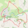 Trace GPS Aux méandres du Céor - Salmiech, itinéraire, parcours