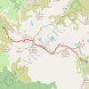 Trace GPS GR20 Anganu - Petra Piana, itinéraire, parcours