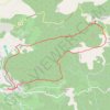 Trace GPS Claviers-Chapelle Saint Arnoux-Le Plan, itinéraire, parcours