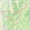 Trace GPS Petit parcours vélo., itinéraire, parcours