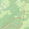 Trace GPS Col du fer, itinéraire, parcours