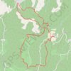 Trace GPS Salazac La Chatreuse, itinéraire, parcours