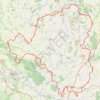 Trace GPS Tour du Pays d'Auge Ornais (Orne), itinéraire, parcours