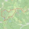 Trace GPS Lacs vosgiens, Lac de Blanchemer, itinéraire, parcours