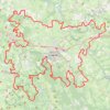 Trace GPS Monts de Guéret - Tour des Monts de Guéret, itinéraire, parcours