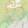 Trace GPS Le Puy de Naouri, itinéraire, parcours