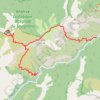 Trace GPS Le Plateau d'Alzu - Corte, itinéraire, parcours