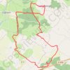 Trace GPS La rando des 4 communes - Saint-Georges - Cayriech - Lalande - Saint-Martin-de-Caussanille, itinéraire, parcours