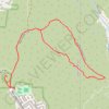 Trace GPS Car Wreck Trail, itinéraire, parcours