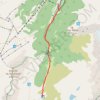 Trace GPS Refuge de la Balme, itinéraire, parcours