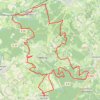Trace GPS De Courcelles-la-Forêt en passant par Saint-Jean-du-Bois, itinéraire, parcours